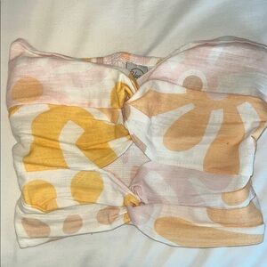 Colorful Strapless Blanco by Nature Top